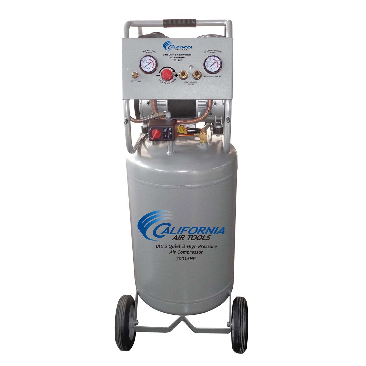 1-12 HP 20 Gallon Oil-Free Two Stage Air Compressor