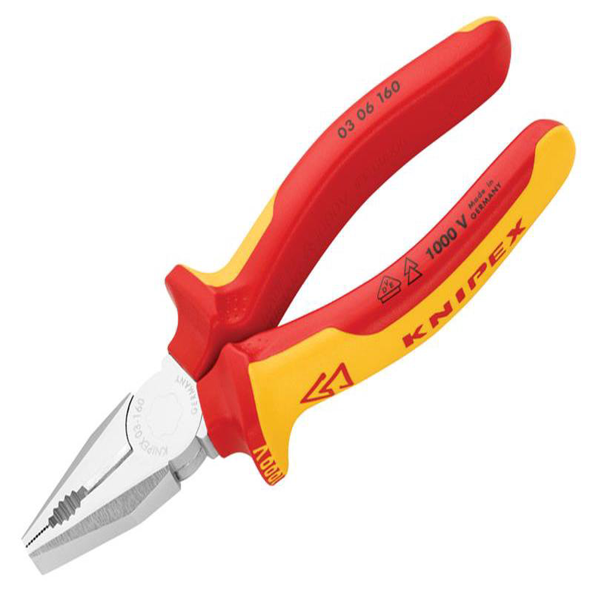 03 06 160 VDE Combination Pliers 160mm