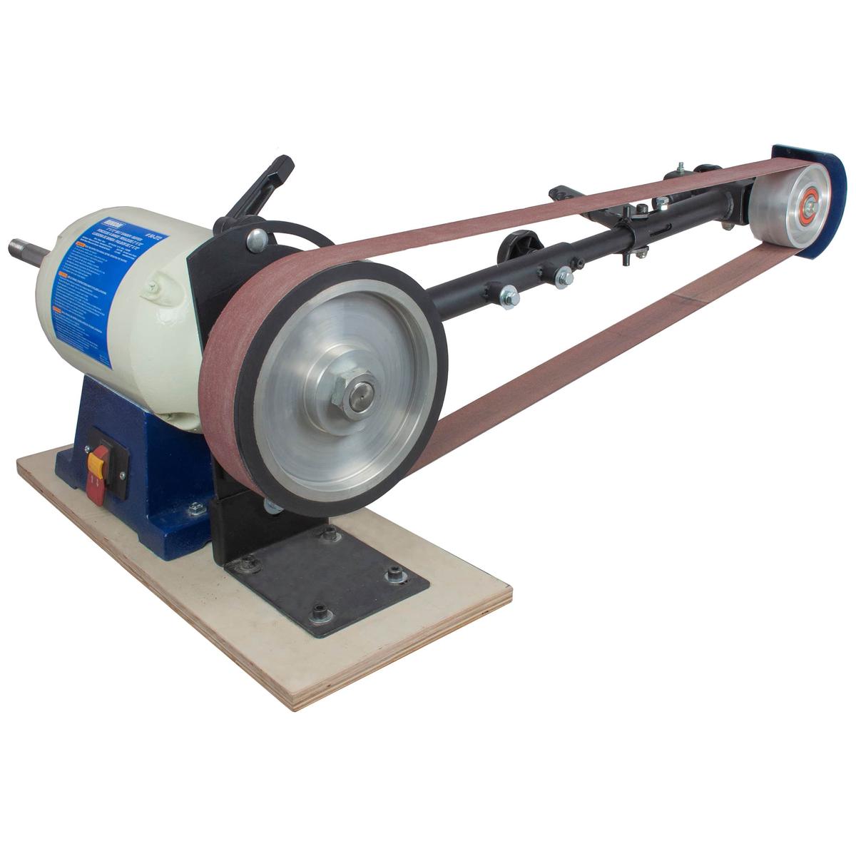 Belt Sander Buffer - 2 x 72 - 1 HP with 1 x 8 Spindle