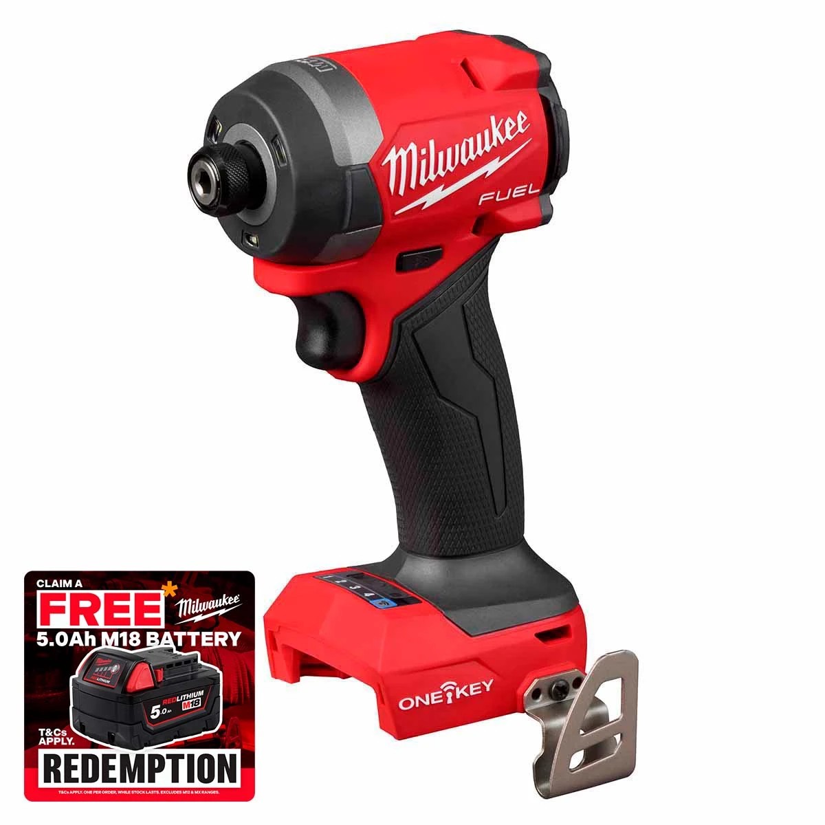 Milwaukee M18 ONEID3 18V FUEL One-Key 14 Hex Impact Driver (Body Only)