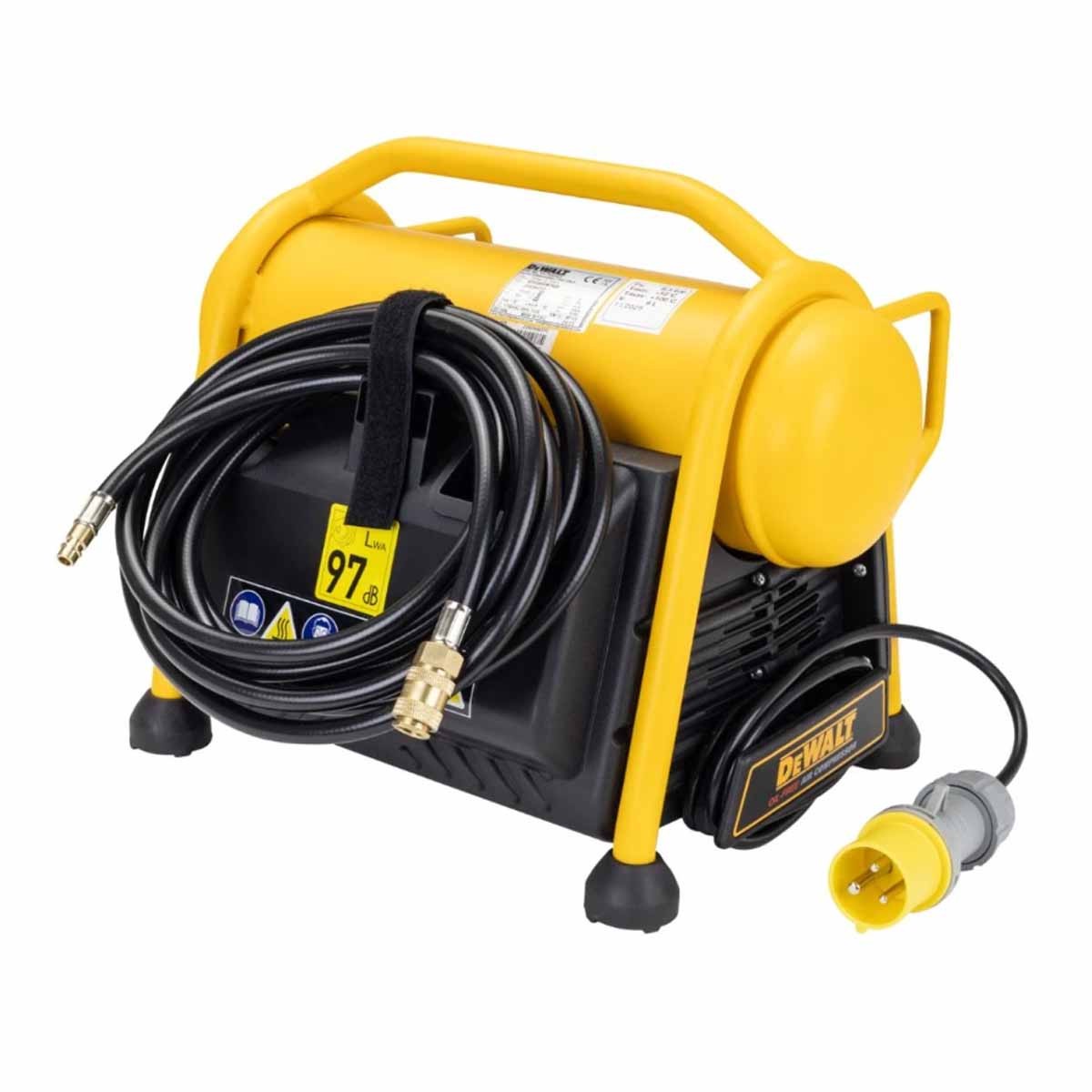 DeWalt DPC6MRC-LX 6L Low Noise Oil-Free Portable Direct Drive Compressor 110V