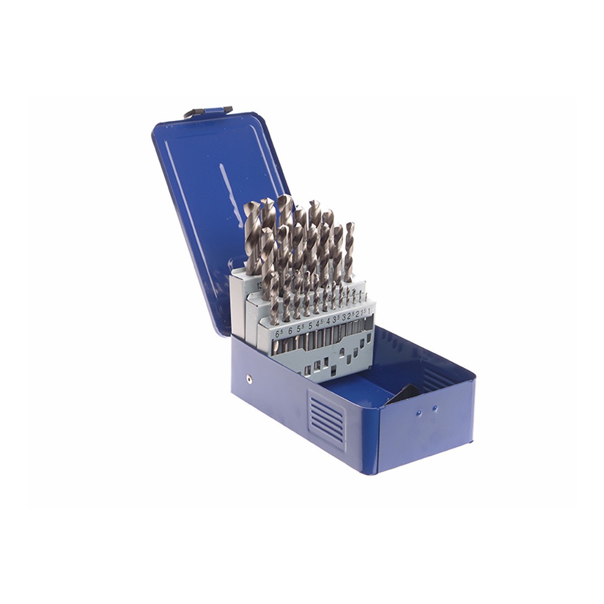 Faithfull FAIMSET25PRO HSS Drill Bit Set with Case M2 1 - 13mm (25 Pieces)
